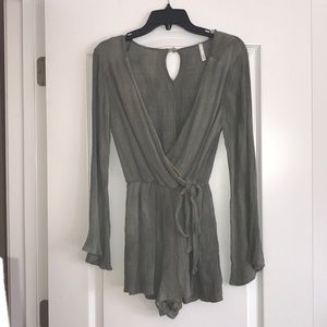 Olive-Colored Romper